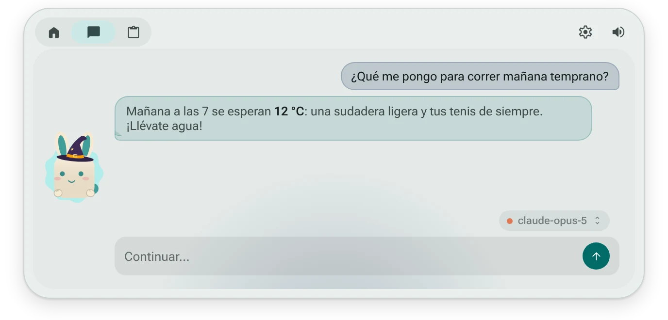 El chat de la isla: preguntas qué ponerte para correr y Tokkip te contesta.